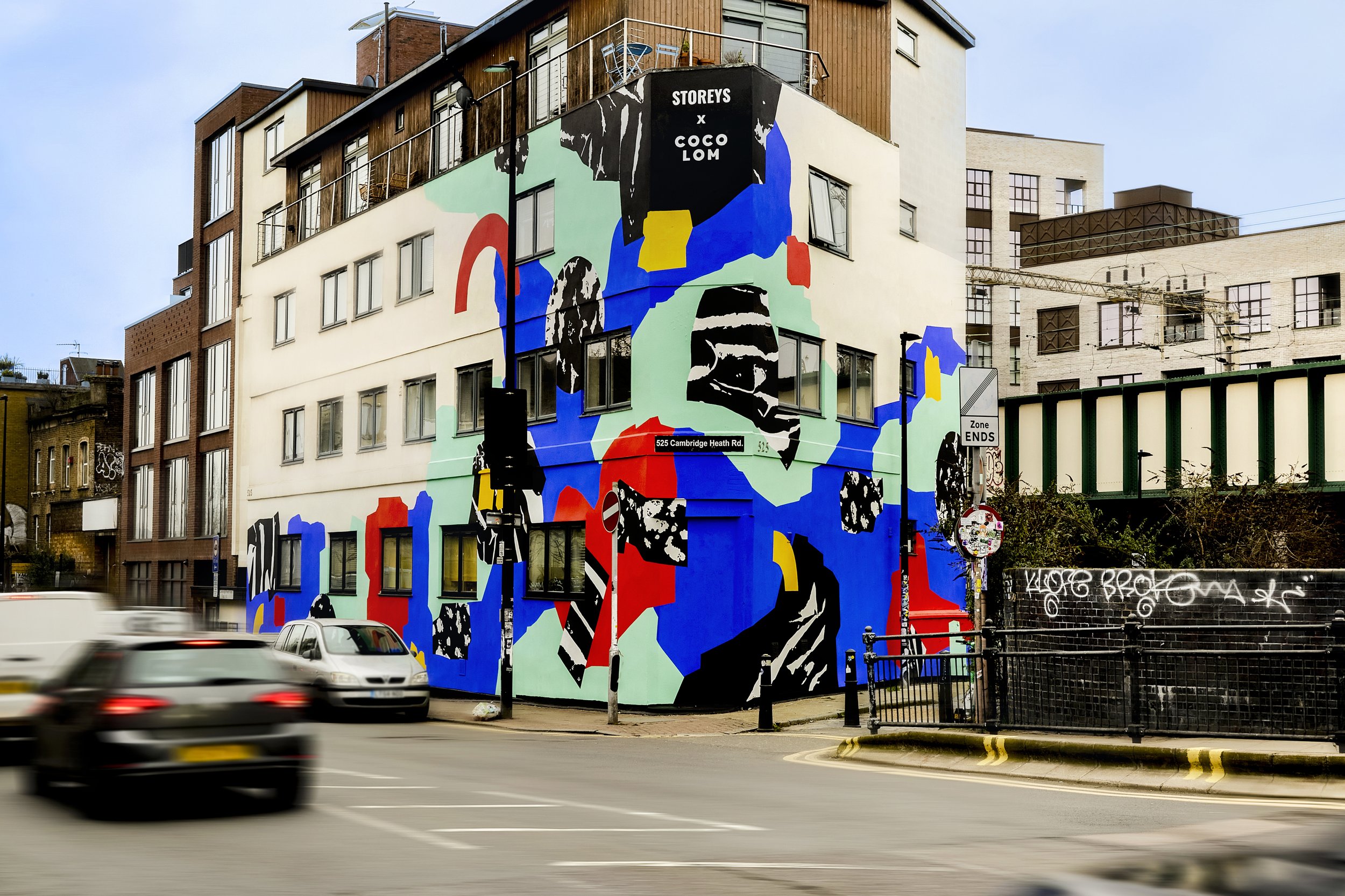 Coco Lom x Storeys - The London Mural Company